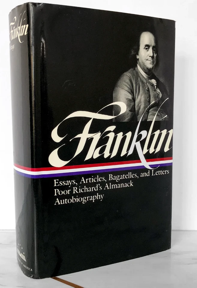 Franklin Autobiography, Poor Richard, and Later Writings Library of America - Image 1 of 1