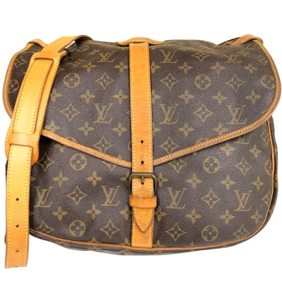 Auténtico bolso bandolera Louis Vuitton Saumur 35 monograma M42254 AR0942 Foto 1 de 4