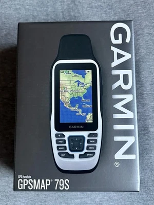 Garmin GPSMAP 79s Marine Handheld GPS with Worldwide Basemap - Black/White  - Image 1 of 4