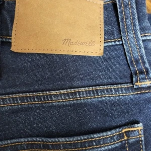 Madewell Athletic Slim Jeans Mens 38x30 Stretch Dark Wash Denim EUC - Picture 1 of 11
