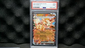 2023 POKEMON SVI EN-SCARLET & VIOLET #032 ARCANINE EX PSA 9 LOW POP TO 408 - Foto 1 di 12