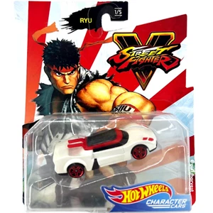 Hot Wheels Character Cars Street Fighter V Ryu, 1/64 Scale Vehicle - NEW/SEALED - Picture 1 of 3