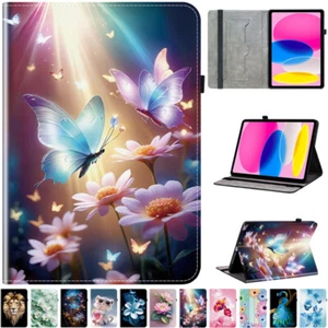 For iPad 5/6/7/8/9/10/11th Gen Mini Pro Air 11 13" Flip Leather Stand Case Cover - Picture 1 of 48