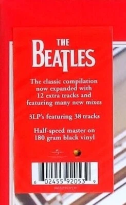 THE BEATLES 1962-1966 *SEALED* 180g 3LP HALF-SPEED MASTER w/ Bonus Tracks, Hype - Image 1 of 3