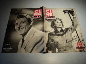 #CINE REVUE - 1949/51 CLAUDE FARELL DANNY KAYE JANE WYMAN STEWART GRANGER - Picture 1 of 1