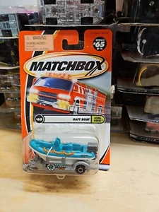 2000 Matchbox Raft Boat # 65 Green - Picture 1 of 2
