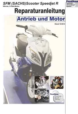 Reparaturanleitung RIS für SFM Scooter Speedjet R 2T, Antrieb und Motor - Bild 1 von 3