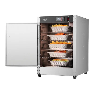 VEVOR Hot Box Food Warmer Armadio Riscaldante Singola Porta 5 Ripiani Regolabili - Immagine 1 di 4