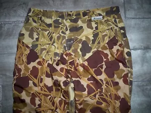 Pantaloni da caccia MountN Prairie Flyway mimetici impermeabili taglia 36 uomo vintage - Foto 1 di 8