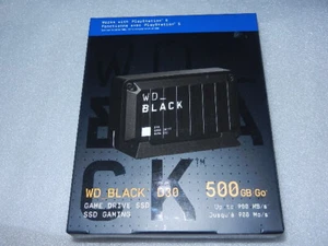 new WD BLACK D30 500GB Portable External SSD gaming Game Hard Drive ps4 ps5 500 - Picture 1 of 10