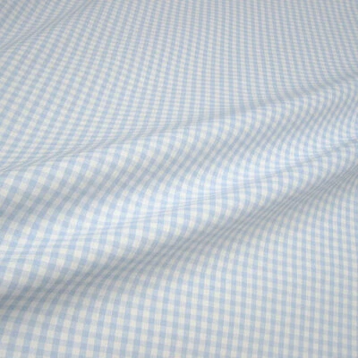 Stoff Baumwolle Vichy Karo groß hellblau weiß 5 mm Swafing Canstein blau - Bild 1 von 2