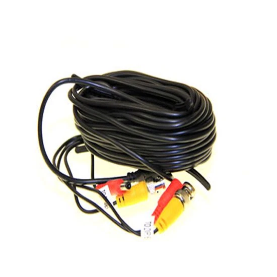 LYT CCTV Camera Video Audio & Power Cable BNC RCA DVR 15M 45FT