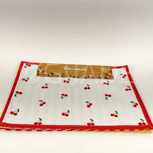 Reversible 4pc  13" x 19"  Placemats New - Picture 1 of 7
