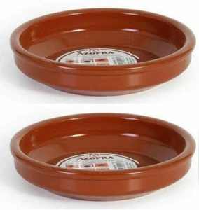 2x Größe 18cm (17cm) AZOFRA Tapasform Auflaufform SPANISCHE Tapas Speiseteller - Bild 1 von 1