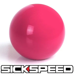 PINK GUMBALL SHIFT KNOB AUTOMATIC/AUTO THROW GEAR SHIFTER SELECTOR 8X1.25 K49 - Picture 1 of 1