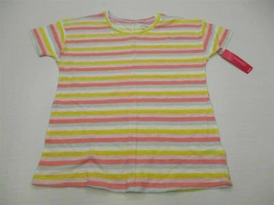 Nuevo XHILARATION Para Mujer Talla S Estampado de Rayas Cuadrado Tejido Prendas para Dormir Camiseta Foto 1 de 4