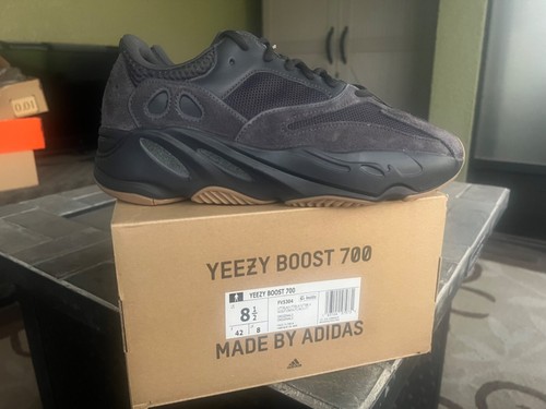 Nuovo con scatola DS Adidas Yeezy Boost 700 2019 ""Utility Black"" taglia 8 5 Jumpman Jordan