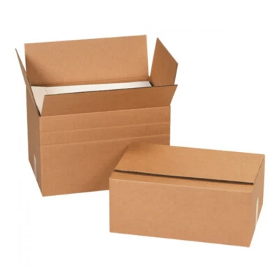 UOFFICE Corrugated Boxes 12.25 x 9.25 x 12" Pack of 25 Bulk Boxes - Image 1 of 4