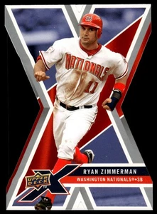 2008 Upper Deck X #99 Ryan Zimmerman Die Cut - Bild 1 von 2