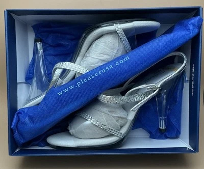 Fabulicious Clear Caress 439 High Heels, Size 7 New in Box. - Image 1 of 4