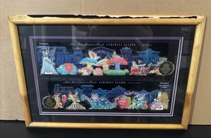 DISNEYLAND Main Steet Electrical Parade Farewell Season Ticket Passport Frame M - Picture 1 of 6