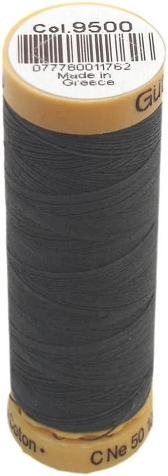 Gutermann Natural Cotton Thread 110Yd - Dark Grey - Image 1 of 1