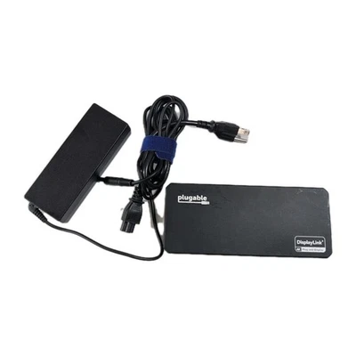 Plugable UD-6950PDZ USB-C Triple 4K Display 60W Laptop Charging Docking Station - Image 1 of 4