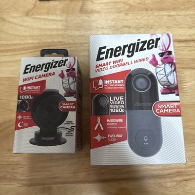 Energizer: Connect 1080p - Hard Wired Video Doorbell - Not Battery Powered + Cam - Image 1 of 2