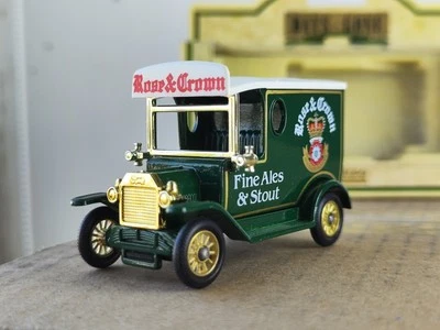 Vintage Retro Car Days Gone Lledo, T Ford Jouet 1928 Rose & Crown, England Boxed - Image 1 of 4