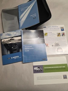 2007 Ford E- Series E-150 Van Owner's Manual User Guide with Case & Supplement - Bild 1 von 5