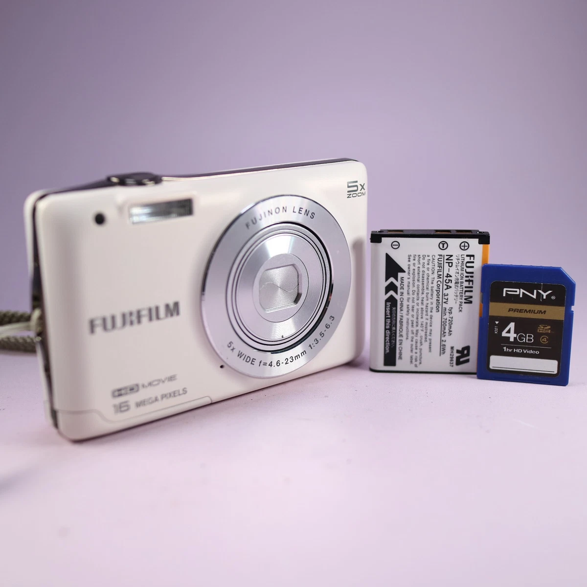 Fujifilm FinePix JX Series 5-9.9x Digital Zoom Digital Cameras for