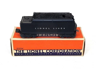 Postwar Lionel 2020W Lionel Lines Whistle Tender De 1947~com Tijolo OB - Imagem 1 de 4