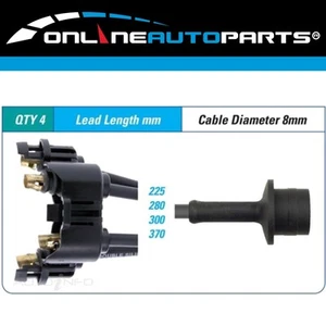 Ignition Spark Plug Lead Set for Tarago YR21 YR22 YR31 2.0L 3Y 2.2L 4Y 1984~1990 - Picture 1 of 1