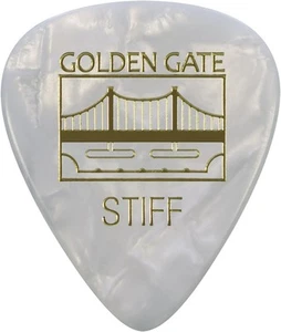 Golden Gate The Sideman Pearloid Picks, X-Stiff, 12-Pack ? Durable and Precise. - Picture 1 of 3