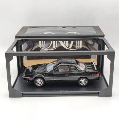 DNA Collectibles 1/18 Subaru XT Turbo 4WD 1985 DNA000141 Resin Model Car Black - Immagine 1 di 4
