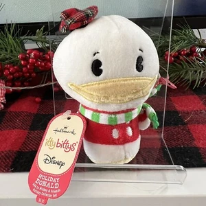 HALLMARK ITTY BITTYS Disney Holiday Duck NWT - Picture 1 of 4