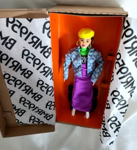 Barbie BMR 1959 Doll w/Yellow Cap, Purple Dress, Denim Jacket - Picture 1 of 10