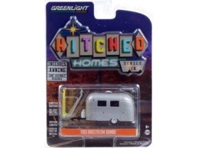 AIRSTREAM Bambi incl. Markise / Awning - 1961 - silver - Greenlight 1:64 - Bild 1 von 4