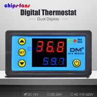 50~110°C Temperature Controller Sensor W1209 DC 12V Digital Thermostat Case 