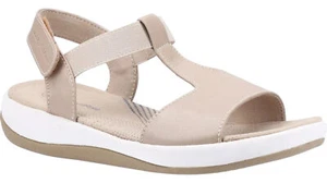 Womens Hush Puppies Sylvie Touch Fasten Comfort Open Toe Sandals Sizes 4 to 8 - Picture 1 of 9