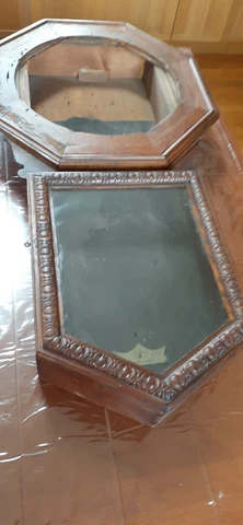 antique waterbury wall clock schoolhouse case only Cover