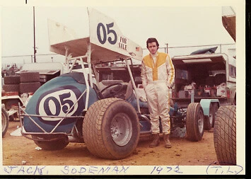 JACK SODENIAN #05-SPRINT CAR-AUTO RACING PHOTO-1972 - Image 1 of 1