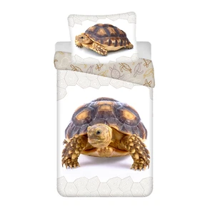 Schildkröte Bettwäsche - 140x200 cm weiche Baumwolle Kissen und Decke - Bild 1 von 1