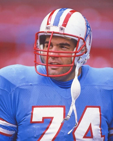 Houston Oilers BRUCE MATTHEWS 8x10 Photo NFL Print Glossy Poster HOF 2007 Cover