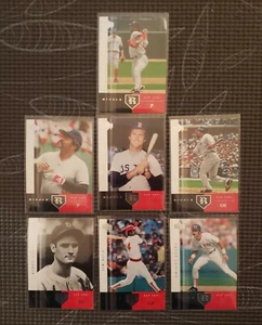 2004 Upper Deck Rivals: Red Sox team Lot of 7 - Pedro MARTINEZ TIANT LYNN EVANS - Picture 1 of 4