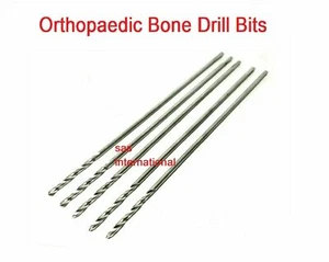 Drill Bits Pack of 5 pcs stainless steel surgical orthopedic instruments - Picture 1 of 4