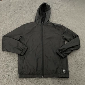 O'Neill Jacket Boys Medium Black Full Zip Hoodie Travel Outdoor Beach - Picture 1 of 8