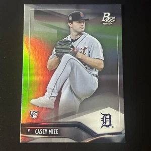 2021 Bowman Platinum Casey Mize Rookie RC #7 Detroit Tigers Mint - Picture 1 of 2