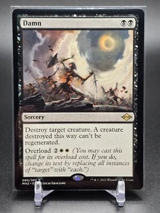 Magic The Gathering Damn 080/303 Modern Horizons 2 Regular Raro Hechicería - Imagen 1 de 2