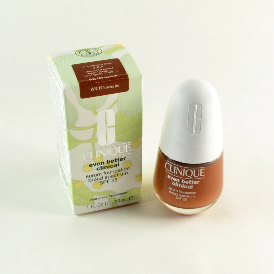 Clinique Even Better Clinical Serum Foundation SPF25 WN 124 SIENNA (D) - 30mL - Image 1 of 1